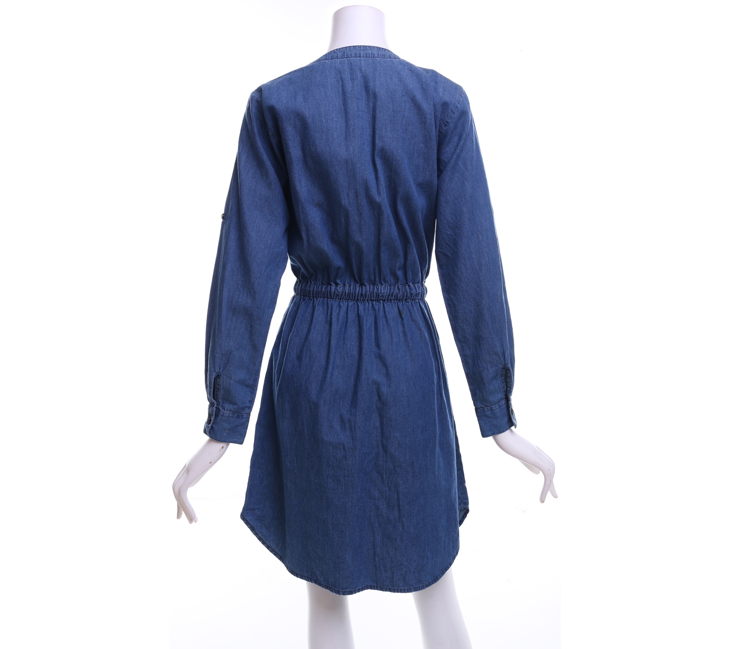 Cotton On Dark Blue V-Neck Midi Dress
