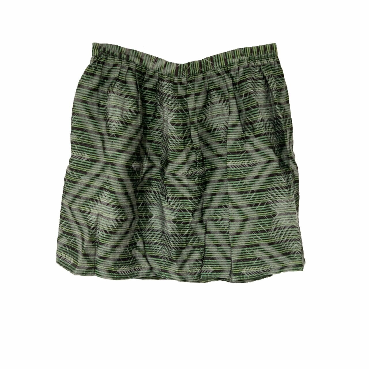 Topshop Green Mini Skirt