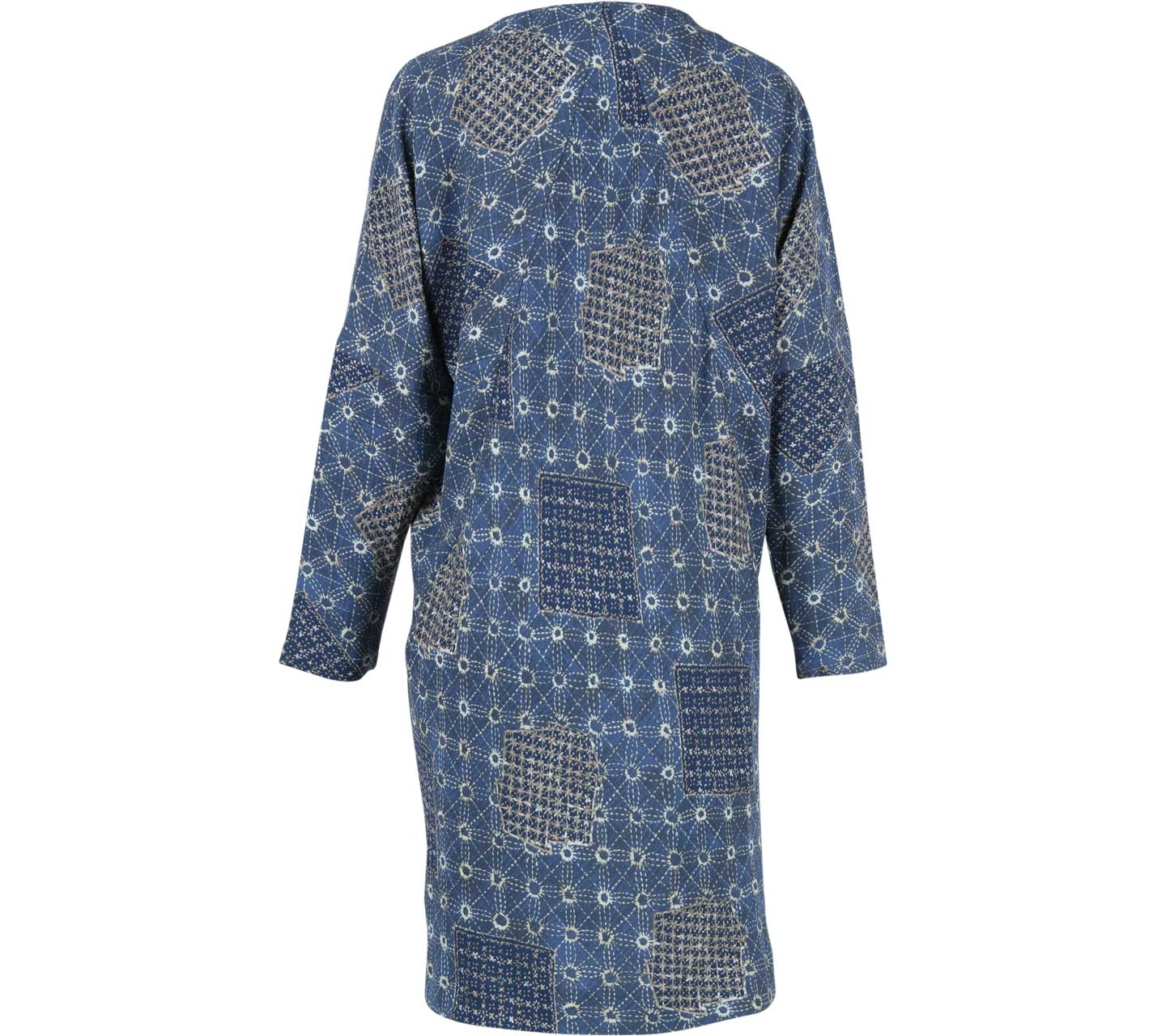 Zara Blue Patterned Mini Dress