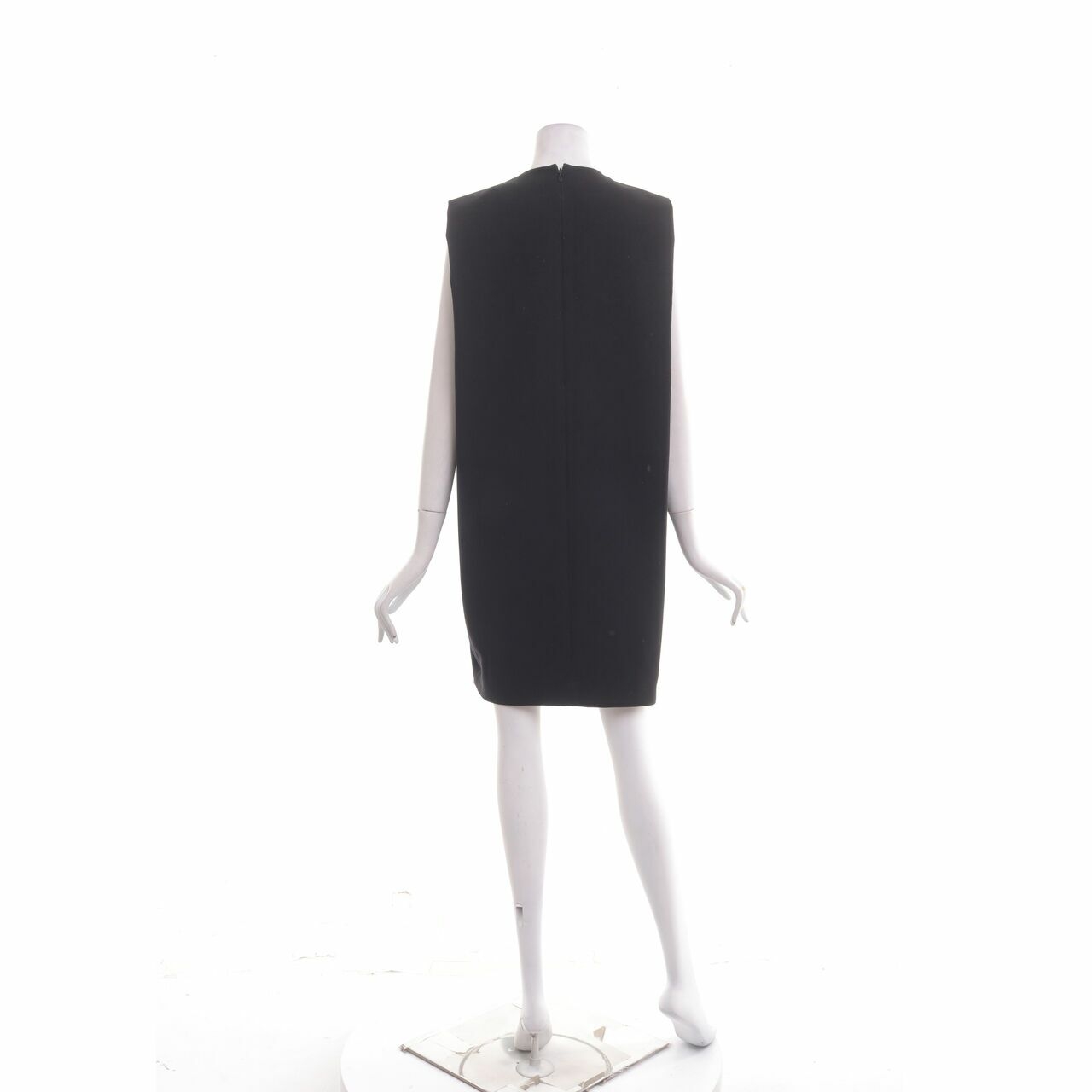Enfold Black Mini Dress
