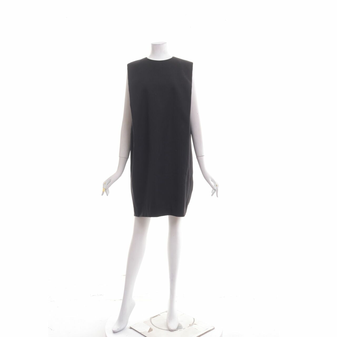 Enfold Black Mini Dress