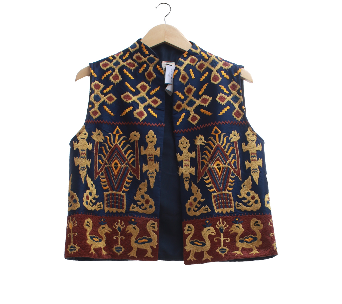 Nita Seno Adji Multicolor Embroidery Vest