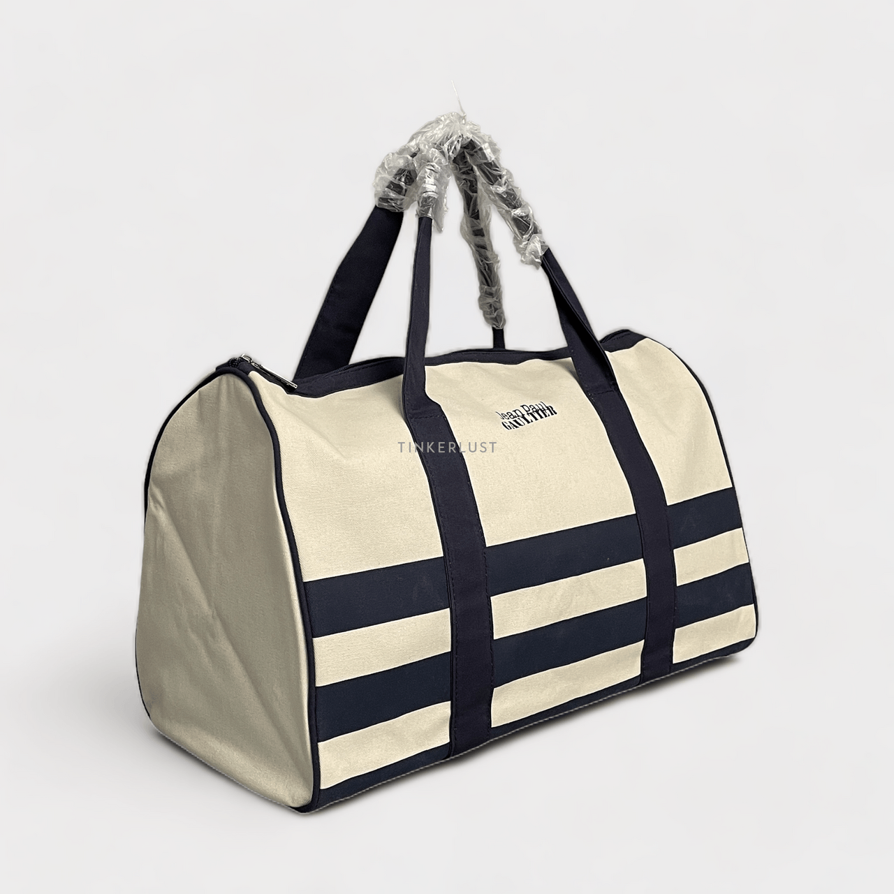 Jean Paul Gaultier Navy & Cream Handbag