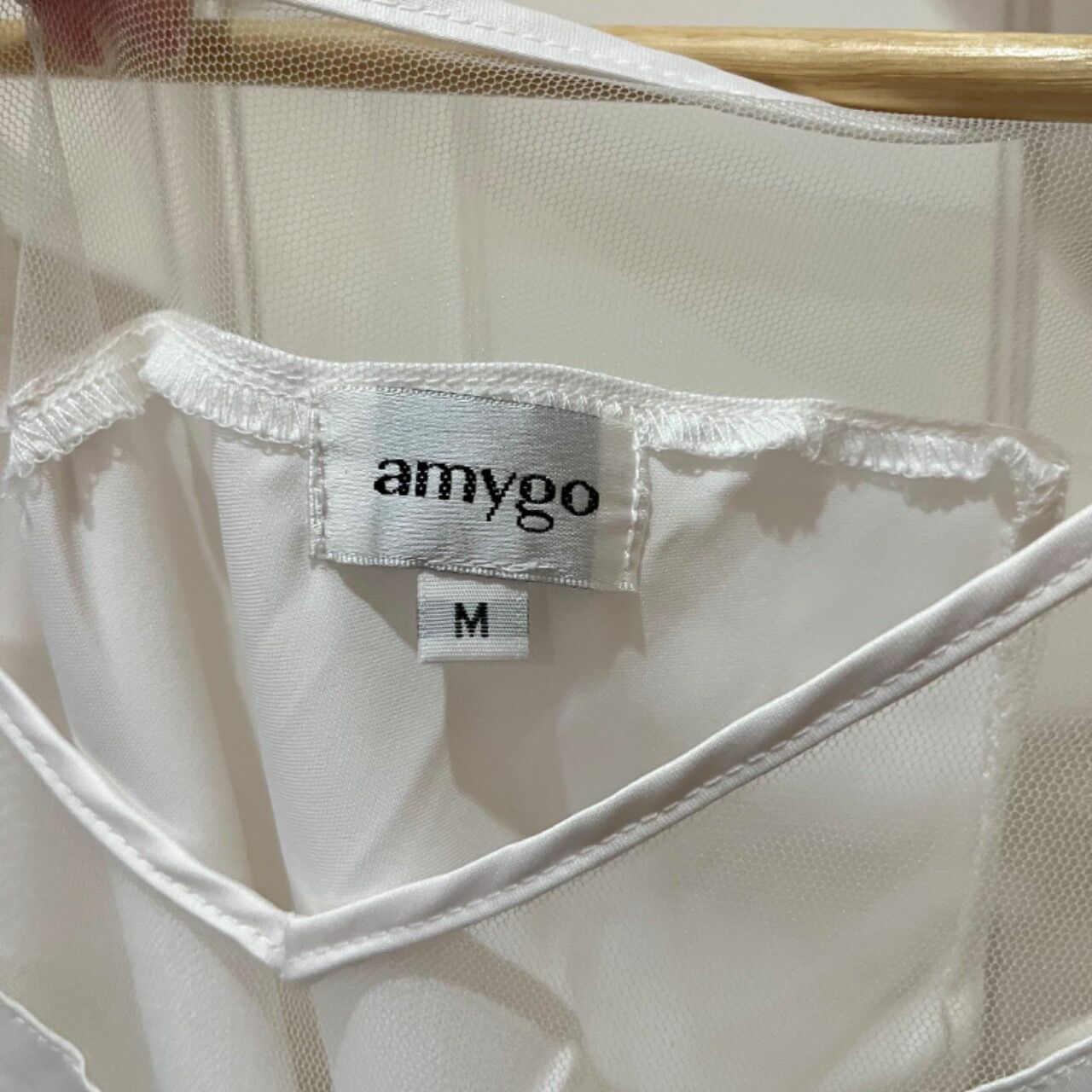 Amygo White Sleeveless