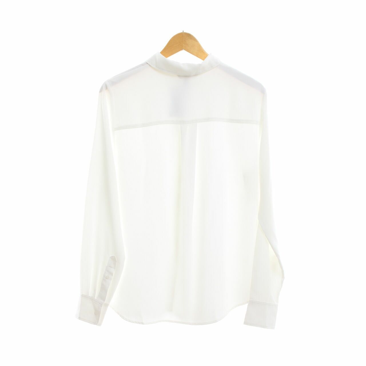 H&M Broken White Long Sleeve Shirt