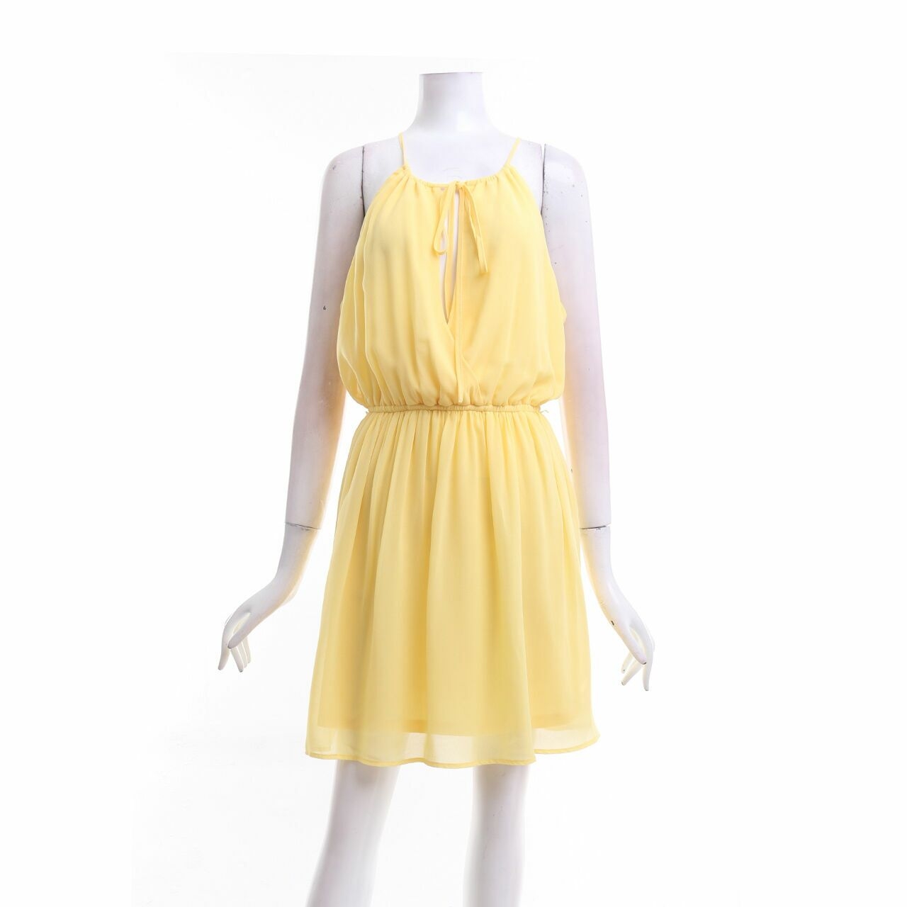 Forever 21 Yellow Mini Dress