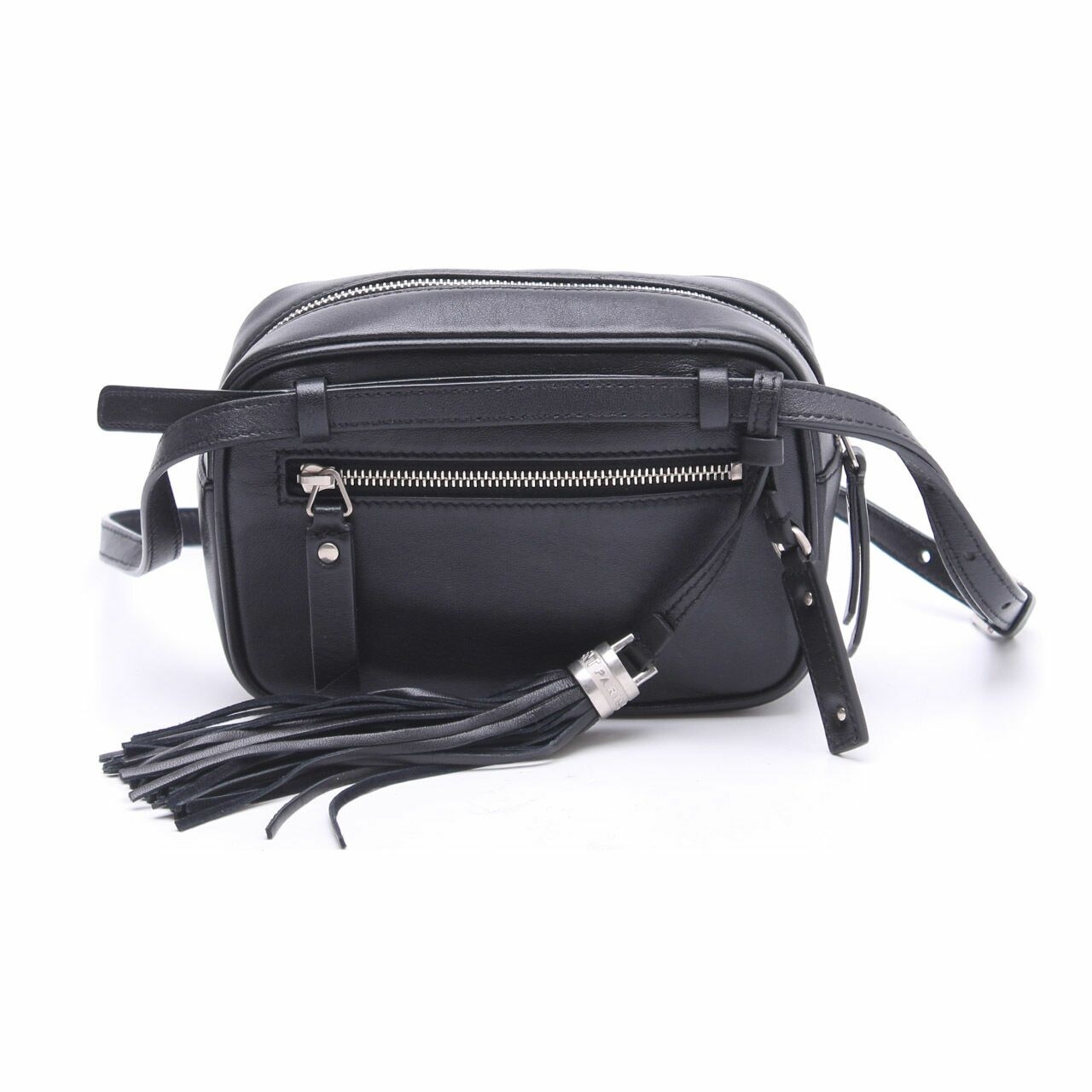 Yves Saint Laurent Marsupio Black Leather  Belt Bag
