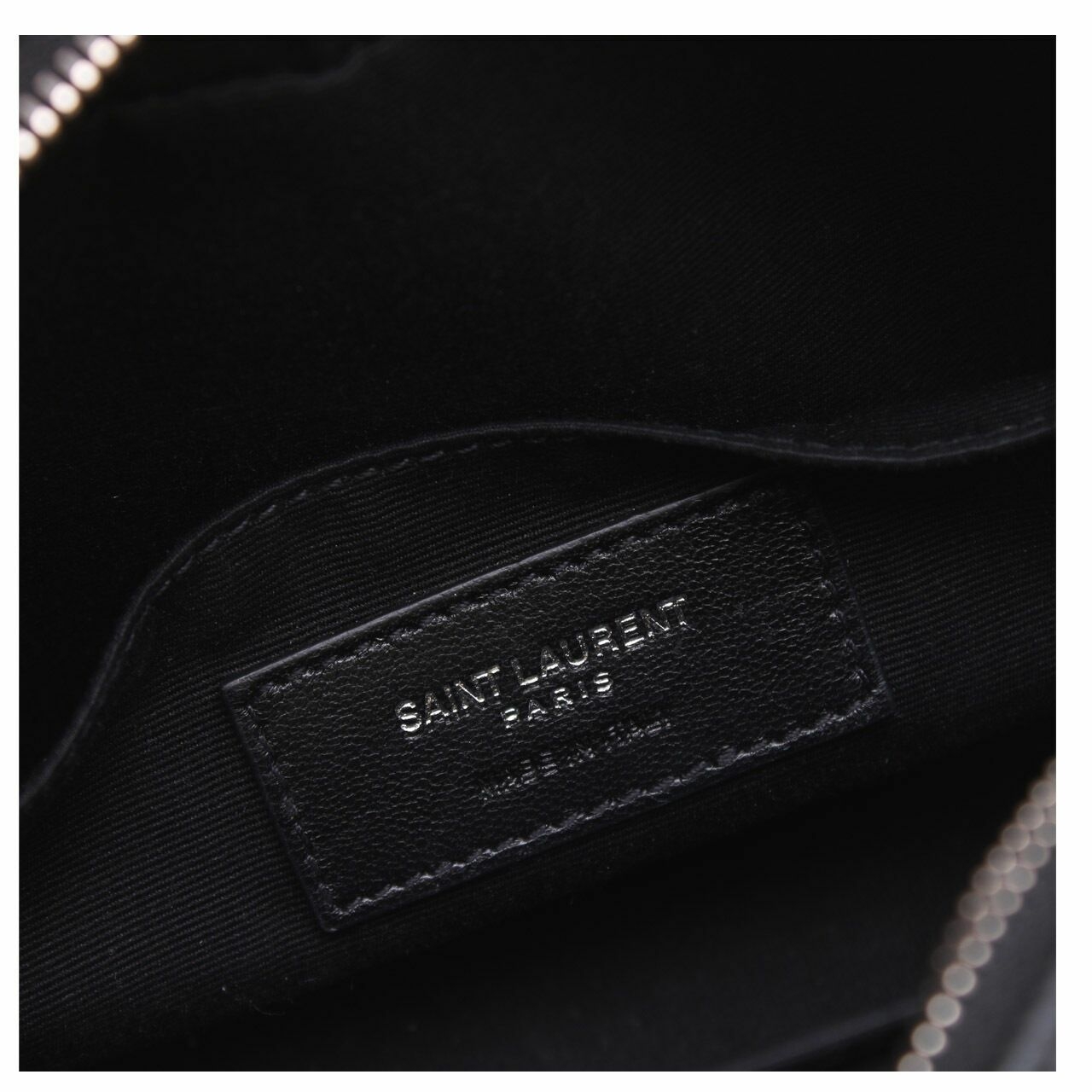 Yves Saint Laurent Marsupio Black Leather  Belt Bag