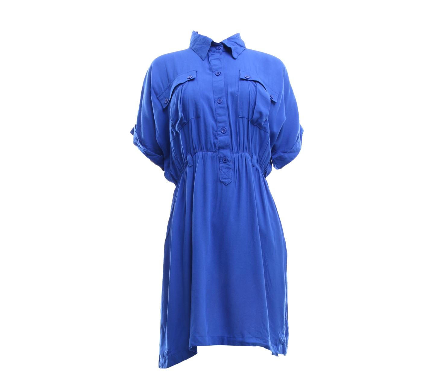 LM For Hardware Blue Mini Dress