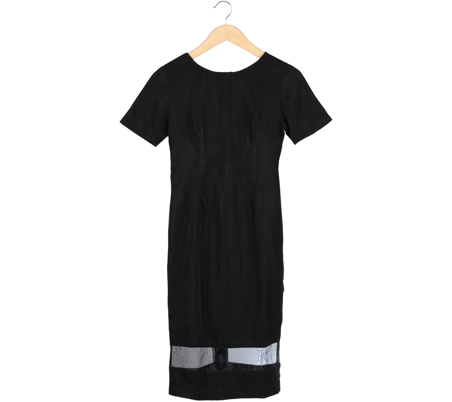 Peapod Shop Black Midi Dress