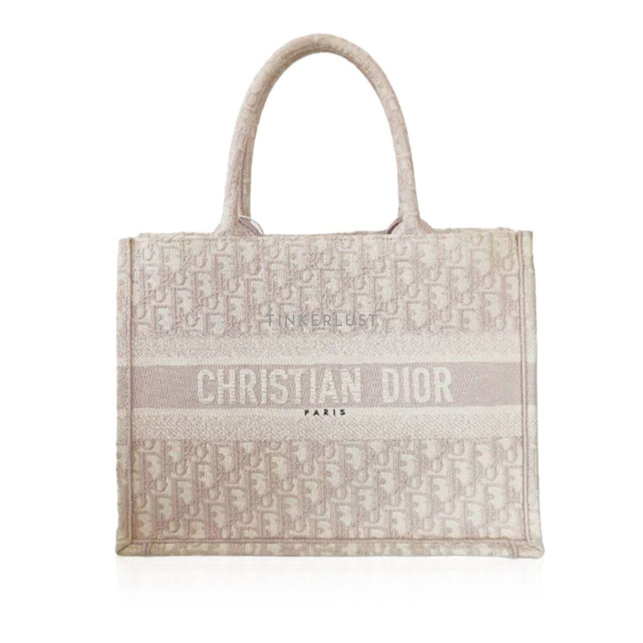 Christian Dior Tote Book Medium 36cm Old Small Size Pink Oblique 2021 