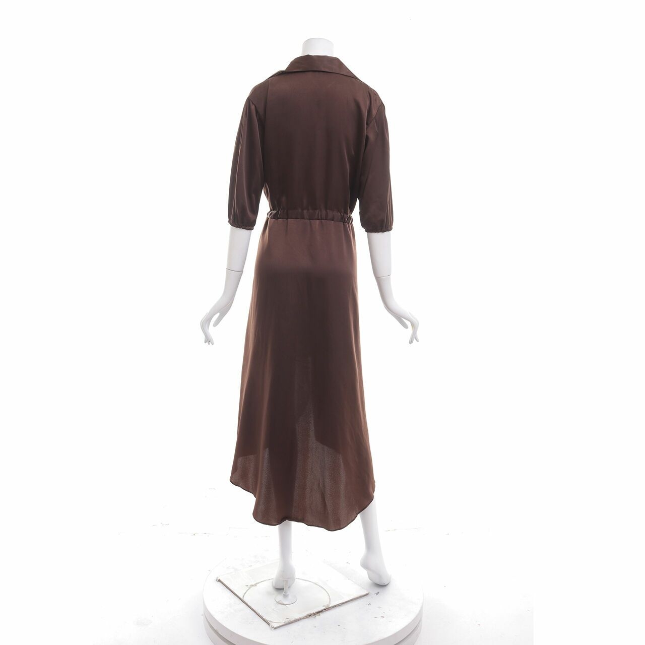 Ratel Brown Hi-Lo Mini Dress