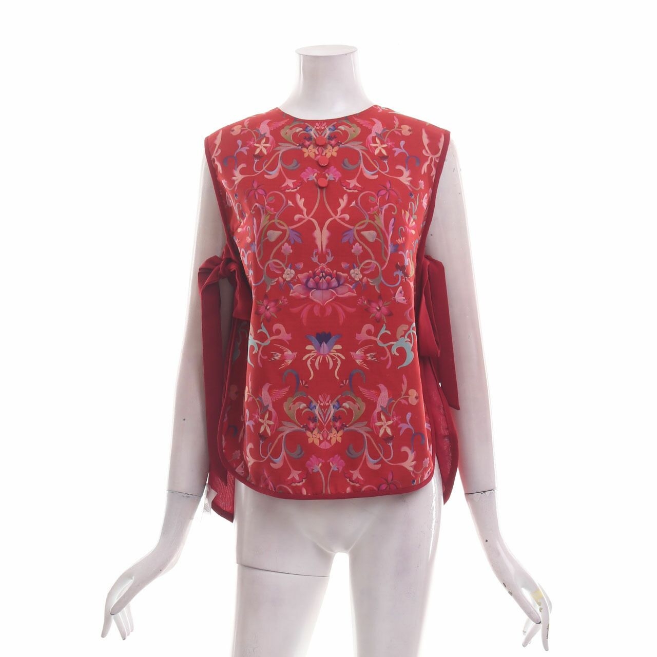 Leux Red Sleeveless