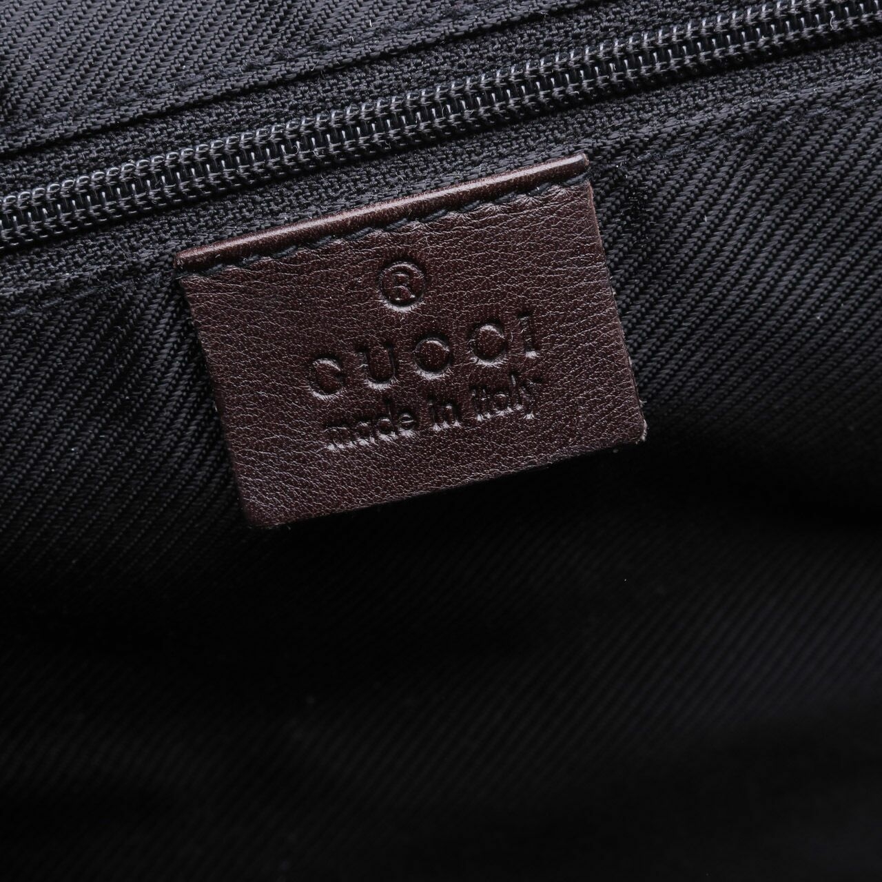 Gucci Black Canvas Bamboo Horsebit Tote Bag