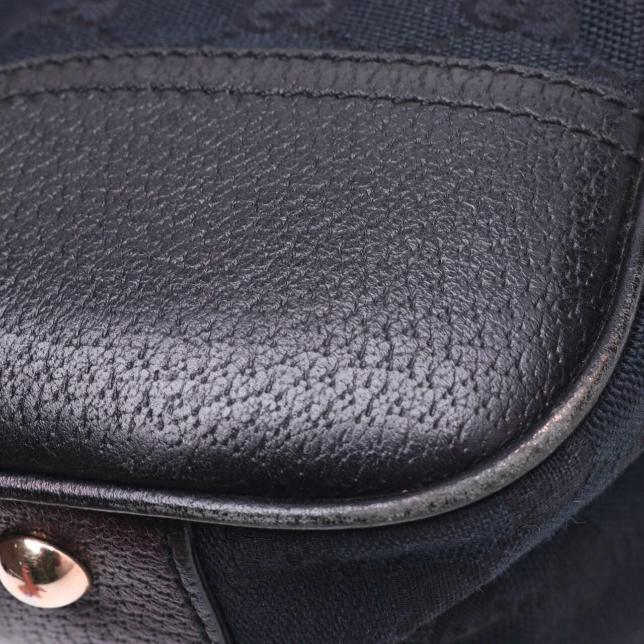 Gucci Princy Monogram Black Tote Bag