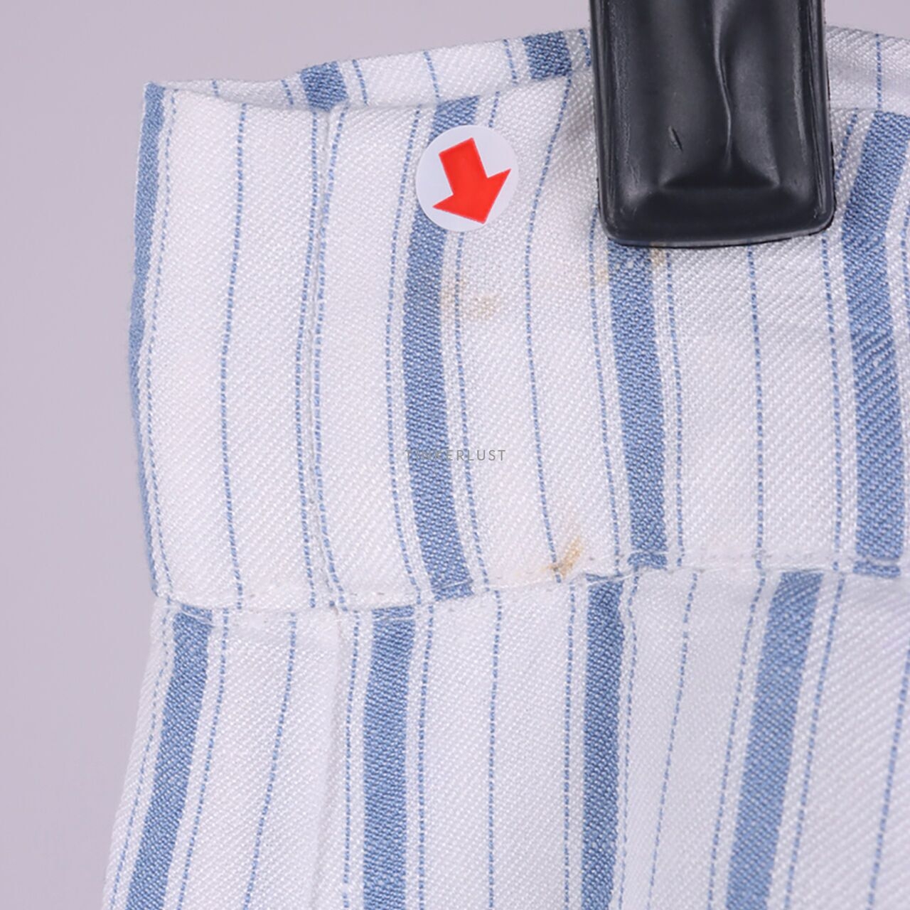 Oudre Blue & White Stripes Short Pants