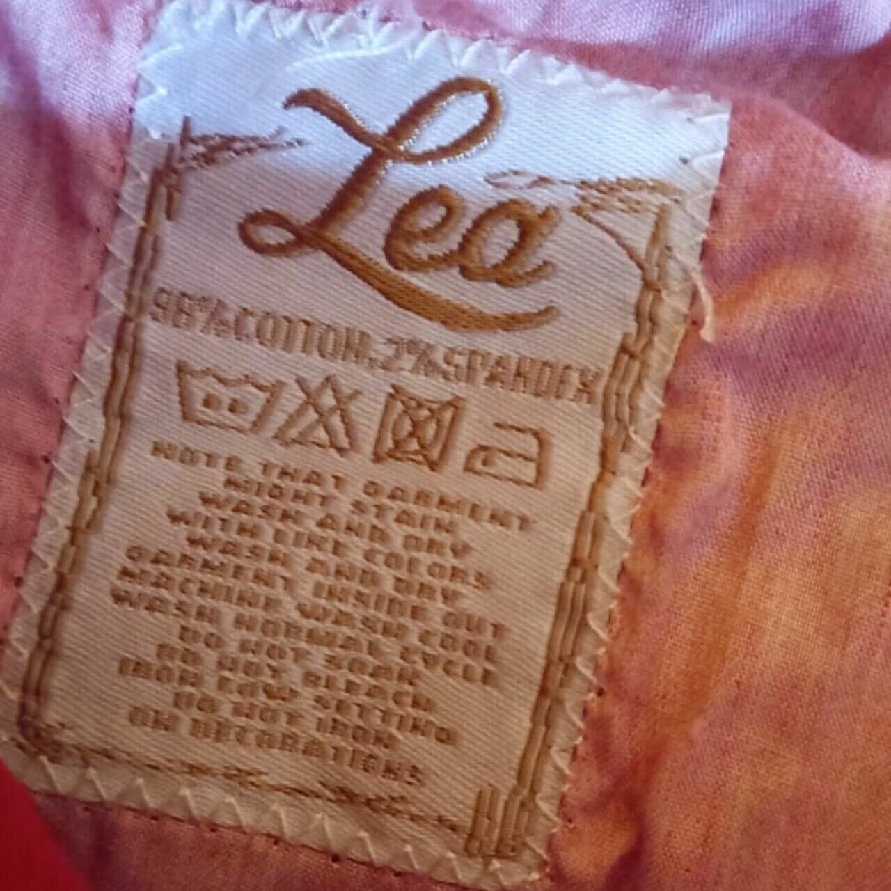 Lea Red Skinny Jeans