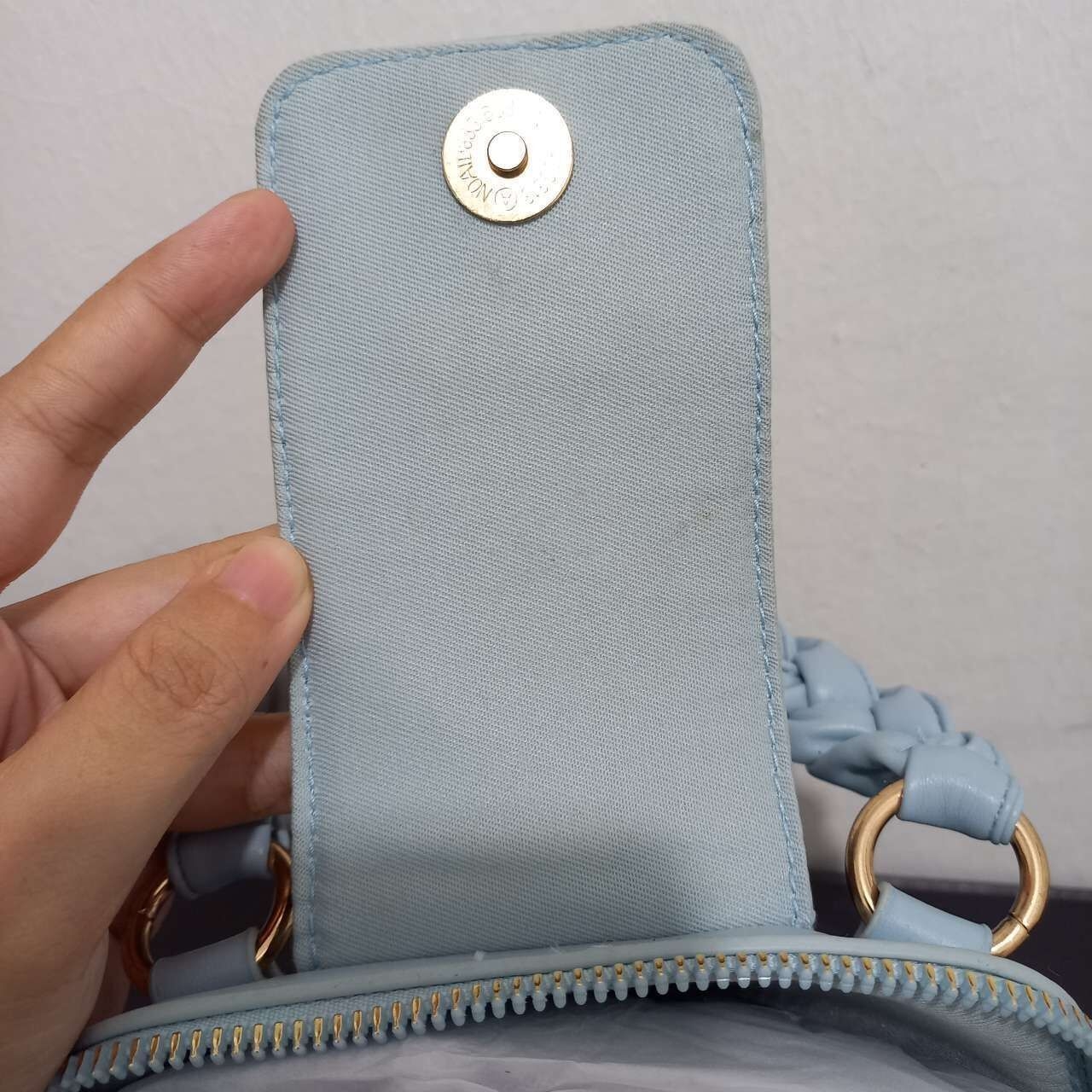 River Island Light Blue Mini Handbag