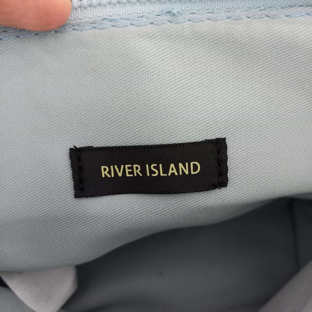 River Island Light Blue Mini Handbag