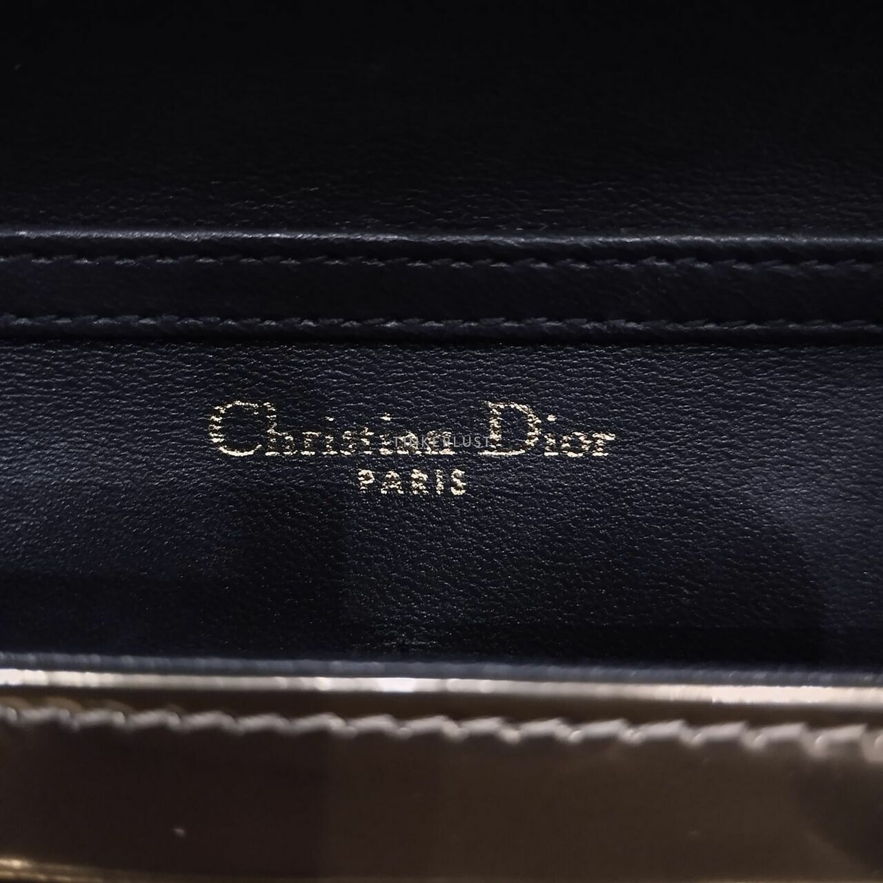 Christian Dior Gold WOC Sling Bag	
