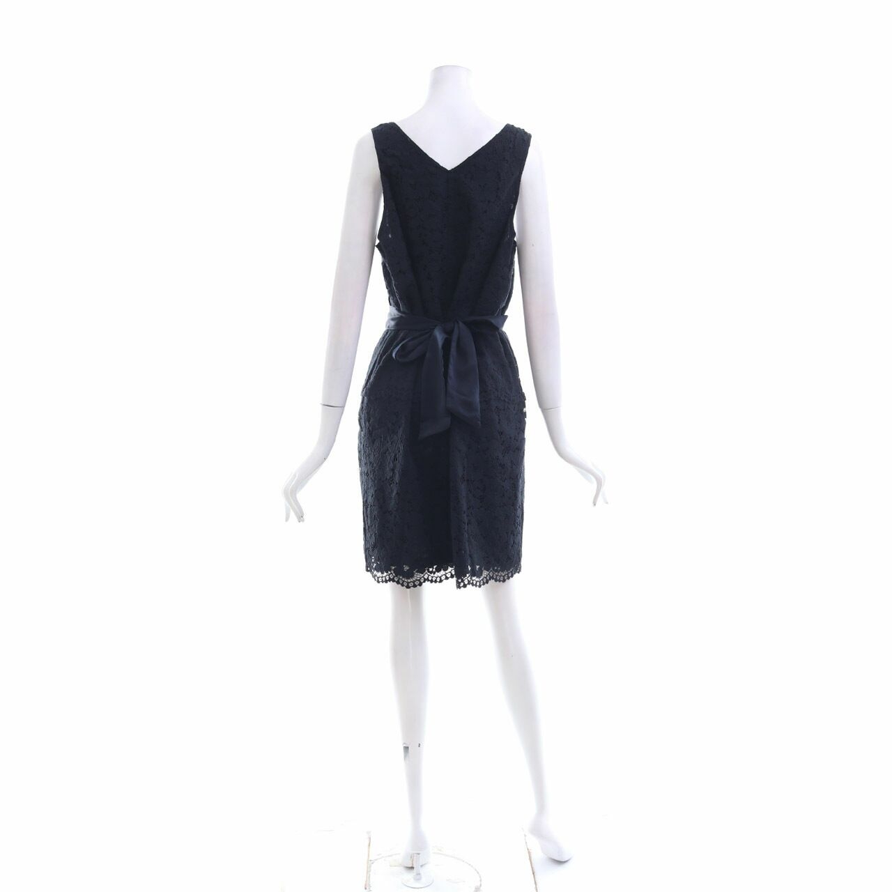 Comptoir Des Cotonniers Black Lace Mini Dress