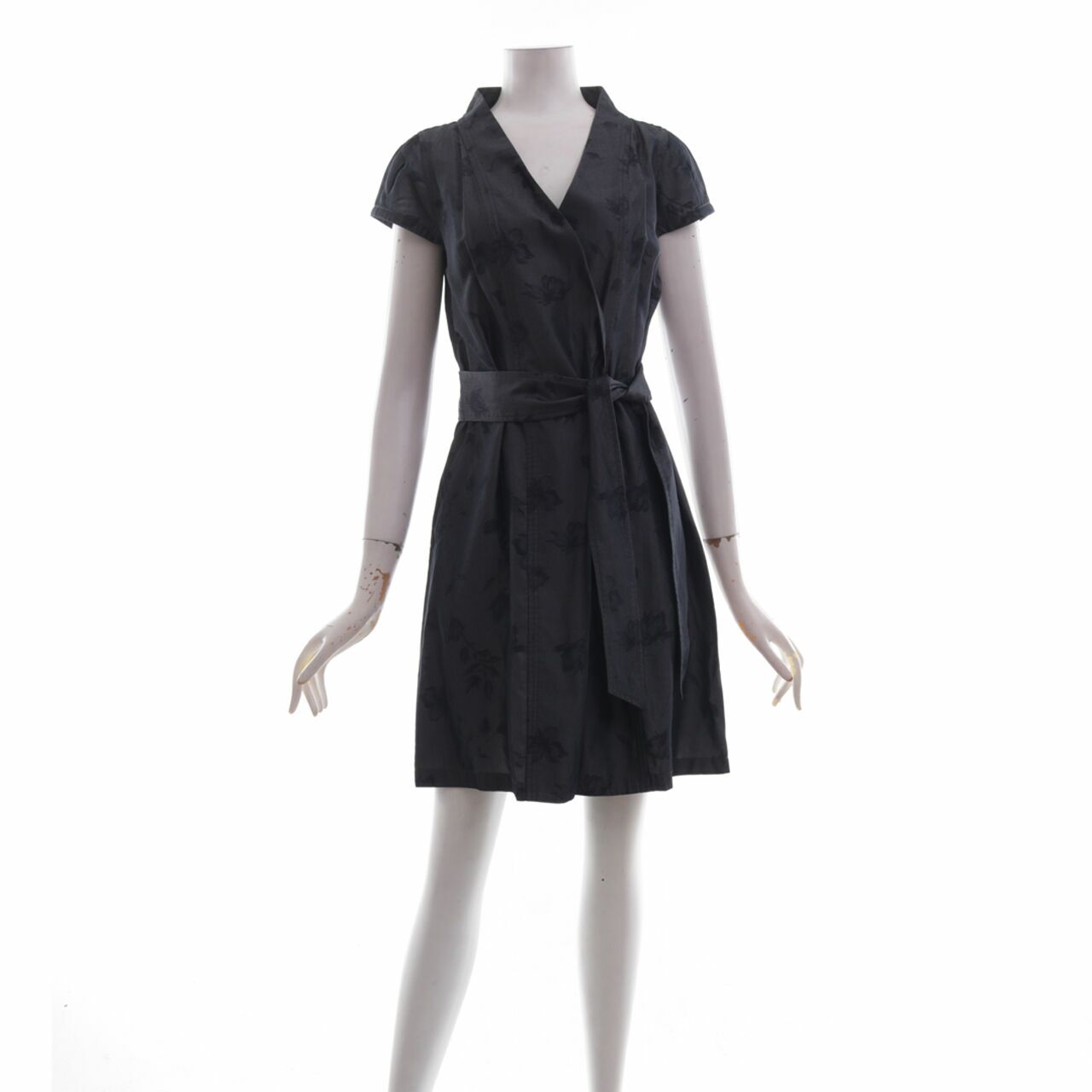 Vesperine Dark Grey Mini Dress