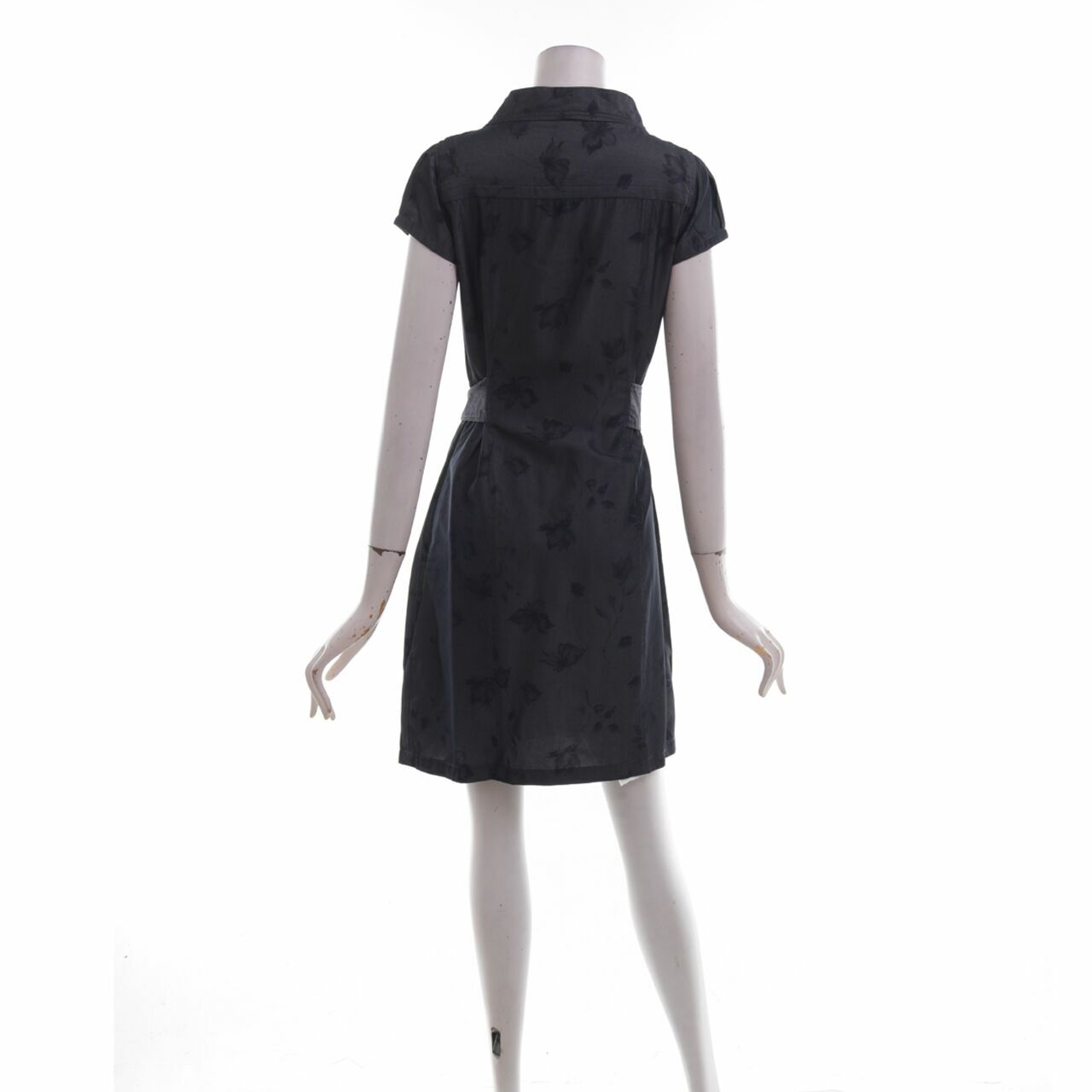 Vesperine Dark Grey Mini Dress
