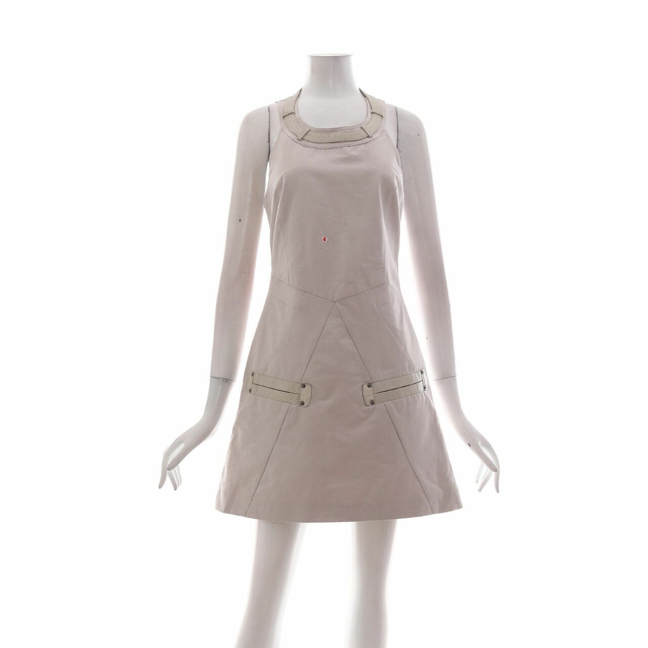 Emporio Armani Beige Mini Dress