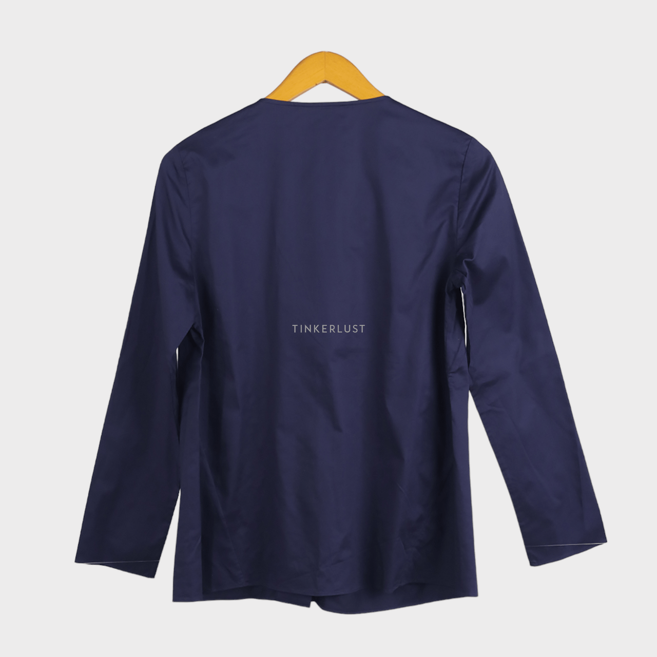 COS Navy Blouse