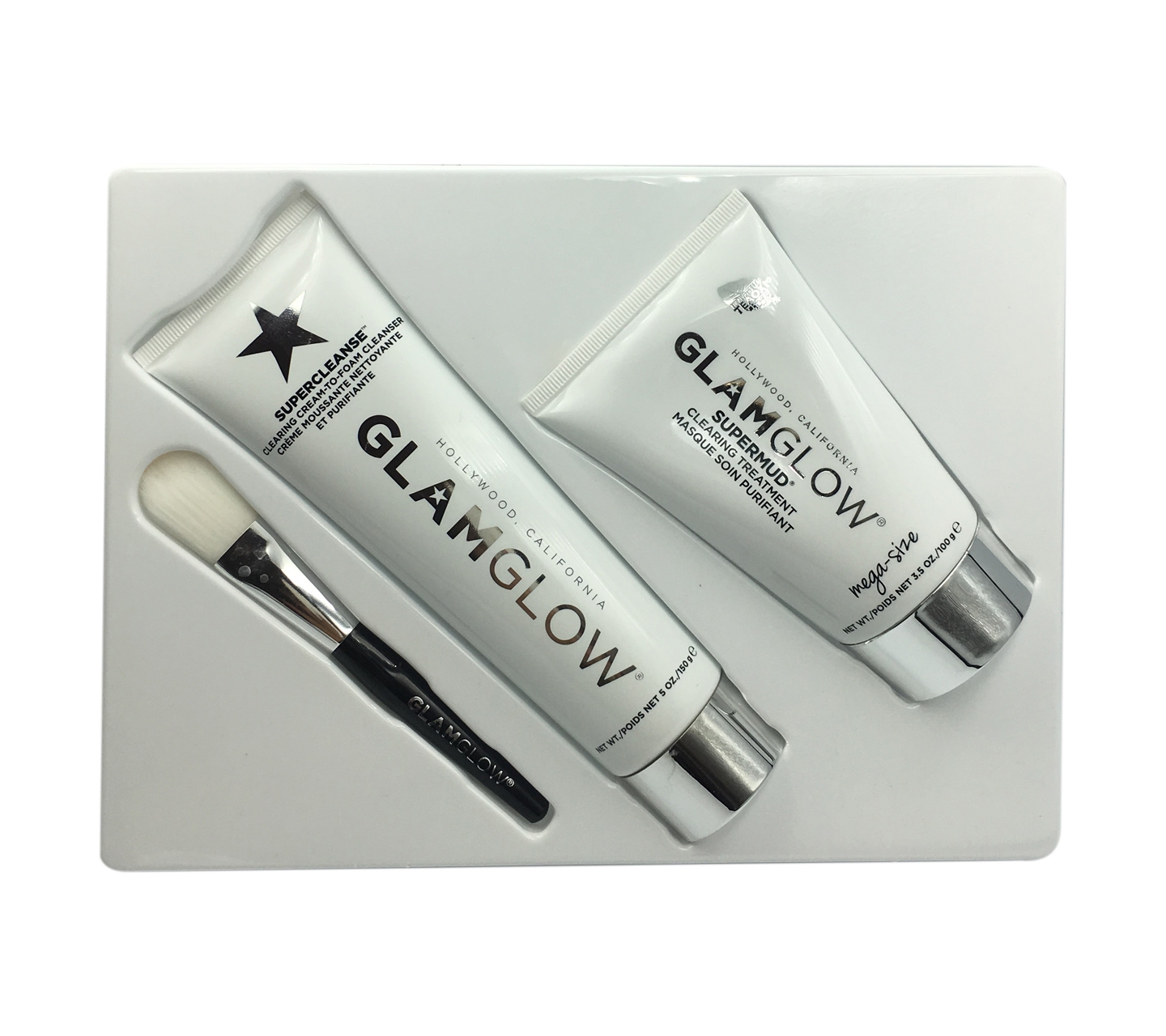 Glam Glow The Art of Glowing Skin Supermud Clearing Treatment Sets and Palette
