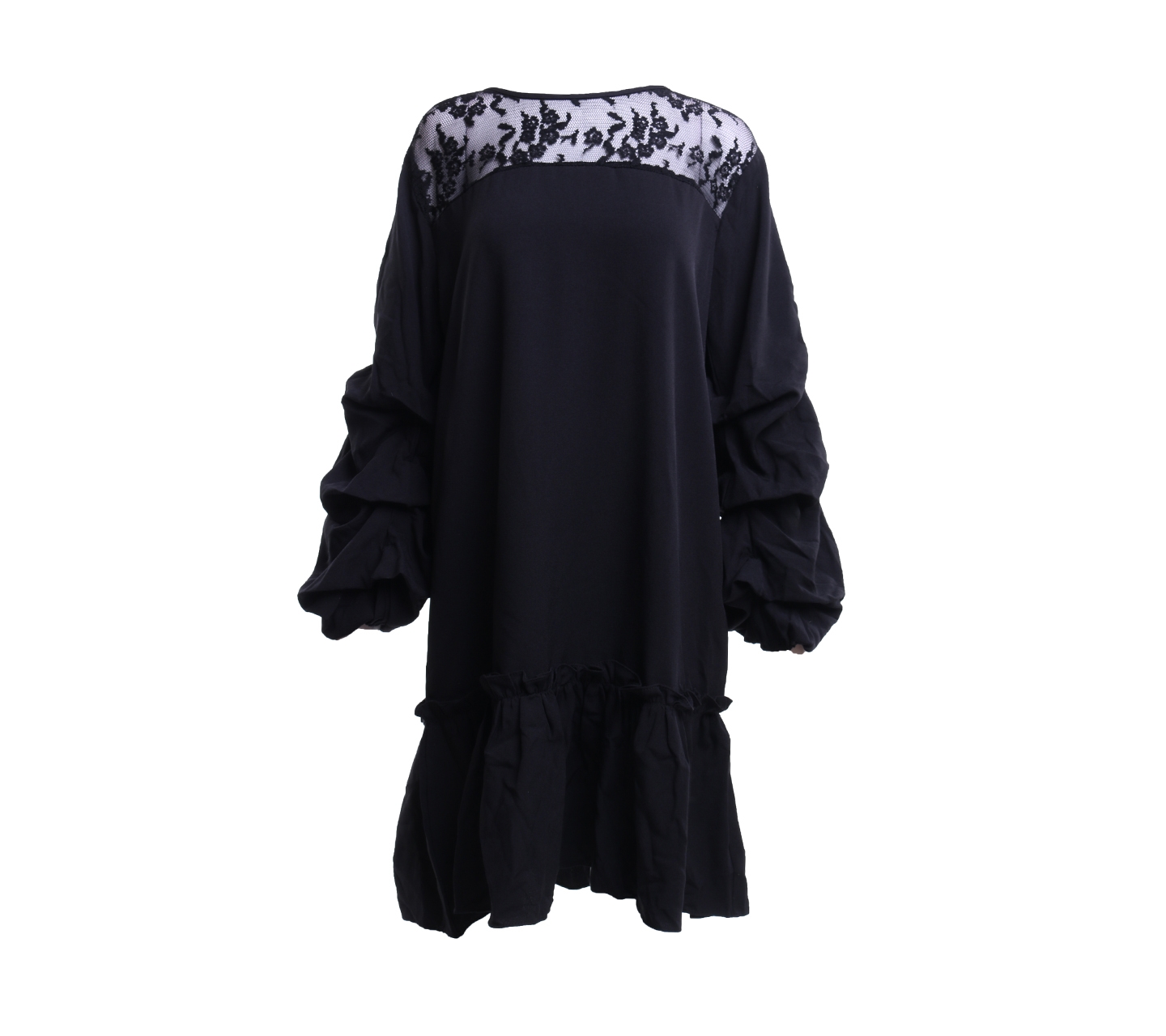 Marie & Frisco Black Lace Mini Dress