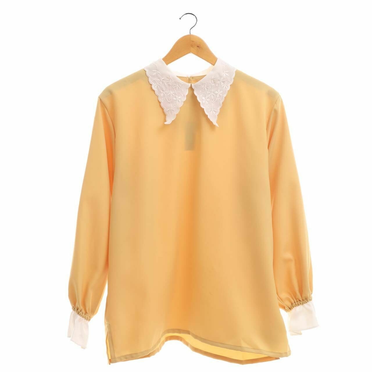 Private Collection Yellow & White Blouse